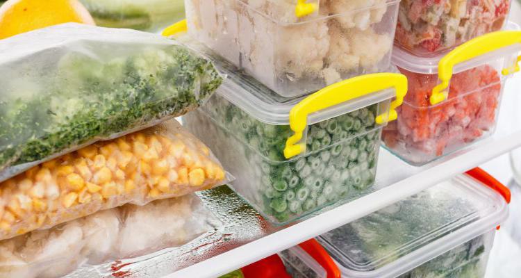 como armazenar alimentos cozidos na geladeira
